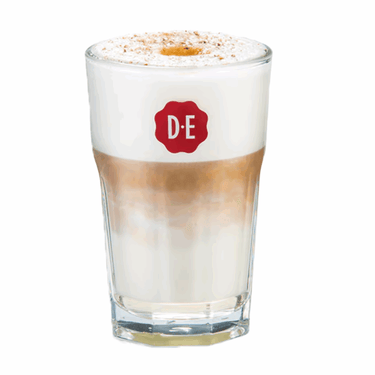Douwe egberts latte macchiato glas (12x 295ml)
