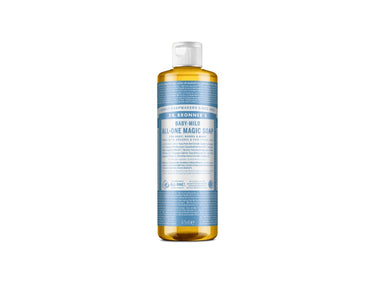 Dr. bronner's vloeibare zeep - pure castile - baby - parfumvrij - 475 ml