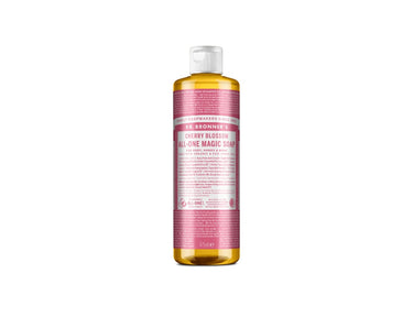 Dr. bronner's vloeibare zeep - pure castile - cherry blossom - 475 ml