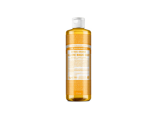 Dr. bronner's vloeibare zeep - pure castile - citrus - 475 ml
