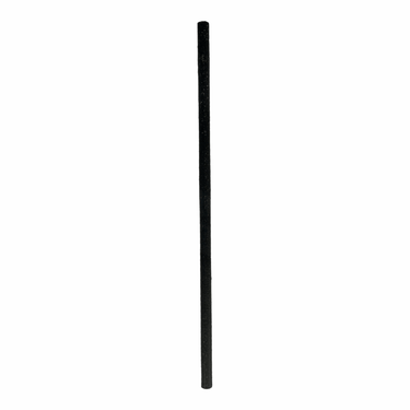 Drinkrietje zwart cellulose 20 cm (100 stuks)