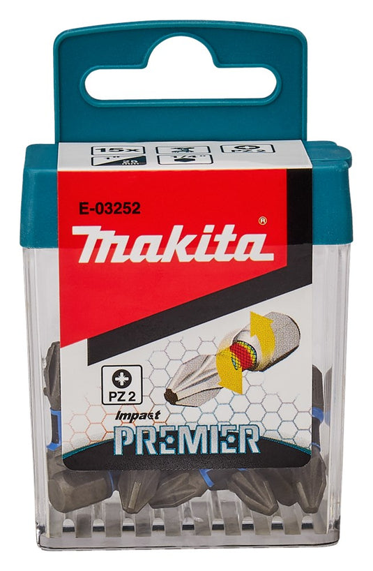 Imp makita accessoires slschr.bit pz2x25mm 15s c r - e-03252