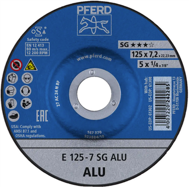 Pferd abs aluminium a24 125-7 | 10 stuks