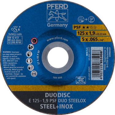 Pferd combischijf 125-1,9 duo (nml) | 10 stuks