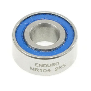 Enduro bearings mr 104 2rs - abec 3 (radial) - 4x10x4