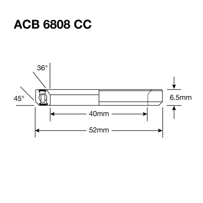 Load image into Gallery viewer, Enduro bearings acb 6808 cc bo - abec 5 - black oxide (angular contact) - 40x52x6,5 (36x45°)
