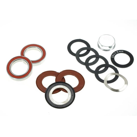 Enduro bearings bb kit bb90 95 shimano hollowtech ii - ceramic hybrid
