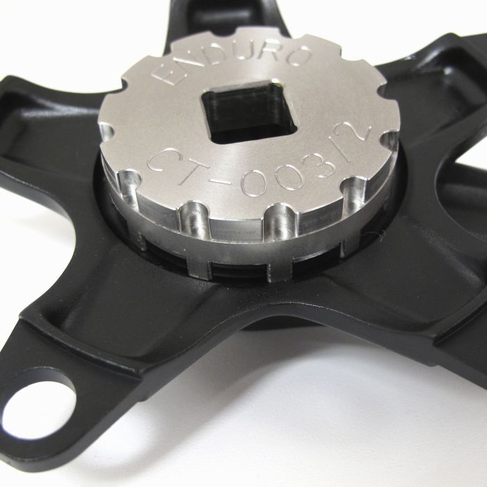 Load image into Gallery viewer, Enduro bearings rotor compact crankset lockring tool - 30mm spindles
