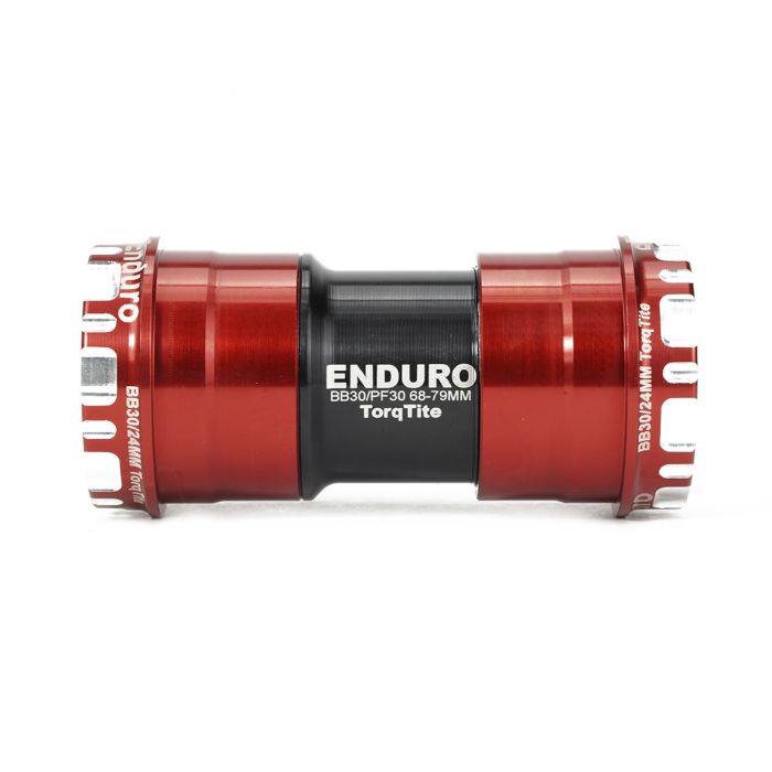 Load image into Gallery viewer, Enduro bearings torqtite bottom bracket - bb30 to 24mm - xd-15 corsa - red
