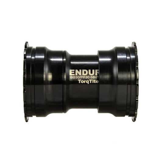 Enduro bearings torqtite bottom bracket - pf30 to 30mm (narrow) - a c ss - black