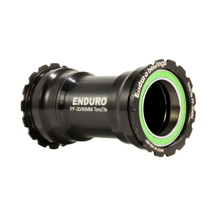 Load image into Gallery viewer, Enduro bearings torqtite bottom bracket - bb386 to 30mm - a c ss - black
