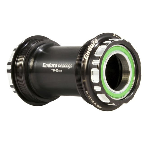 Enduro bearings t47 bottom bracket to 24mm - a c ss - black