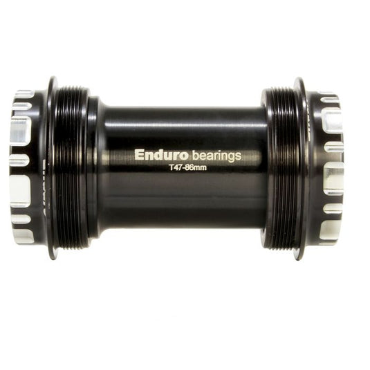 Enduro bearings t47 bottom bracket to 24mm - a c ss - black