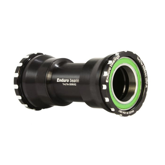 Enduro bearings torqtite bottom bracket - bb86 92 to gxp - a c ss - black