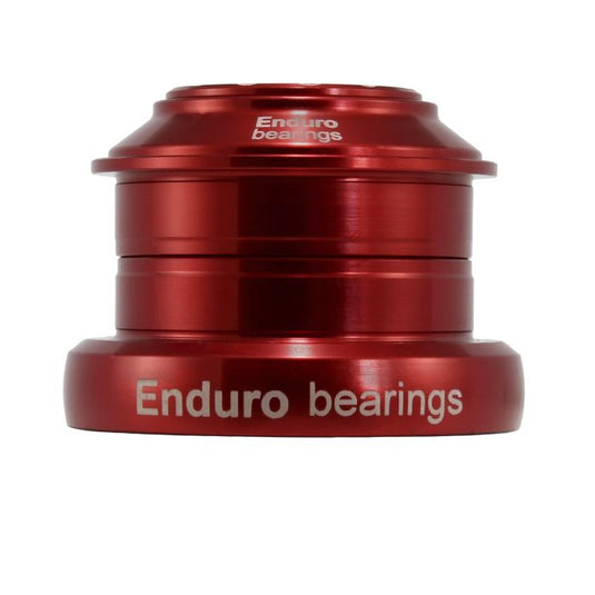 Enduro bearings headset - zero stack ss - red