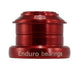 Enduro bearings headset - zero stack ss - red