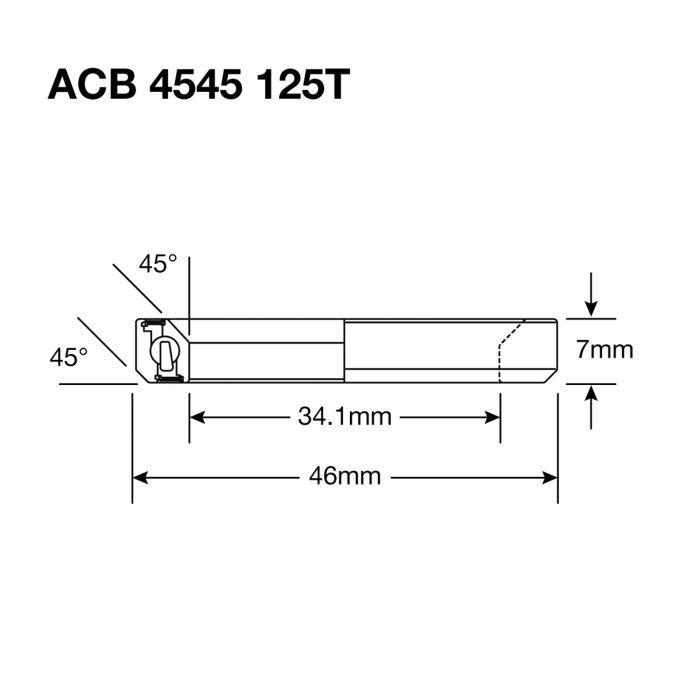 Afbeelding laden in galerijviewer, Enduro bearings acb 4545 125t ss - 440c stainless (angular contact) - 34,1x46x7 (45x45°)
