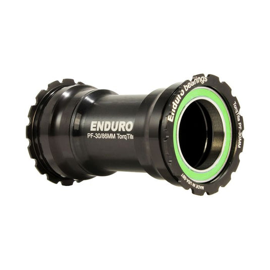 Enduro bearings torqtite bottom bracket - bb386 to 30mm - xd-15 pro - black