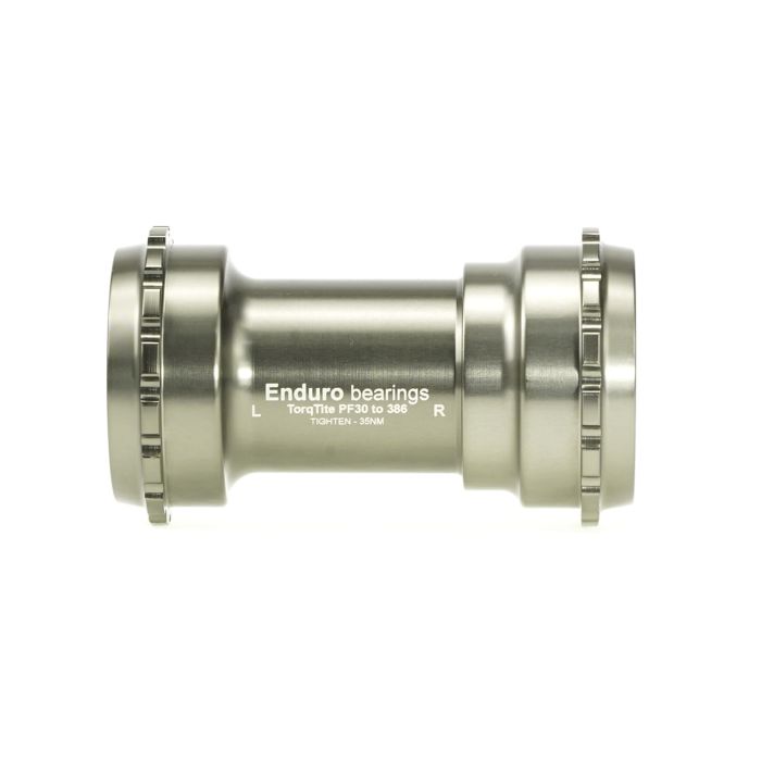 Load image into Gallery viewer, Enduro bearings torqtite bottom bracket - bb386 to 30mm - ss - graphite
