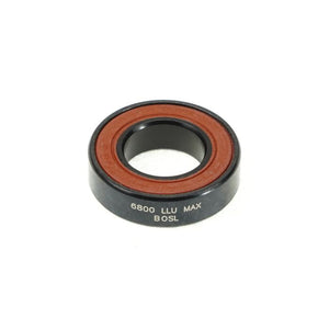 Enduro bearings 6800 llu max bo sl - abec 3 max - black oxide - solid lube (radial) - 10x19x5