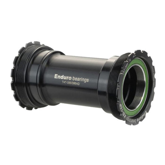 Enduro bearings t47 internal bottom bracket to 30mm - xd-15 pro - black