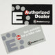 Enduro bearings authorized dealer window sticker