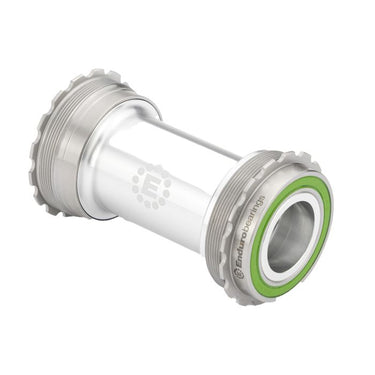 Enduro bearings t47 asymetrical bottom bracket to 24mm - maxhit integrated - 440c - silver