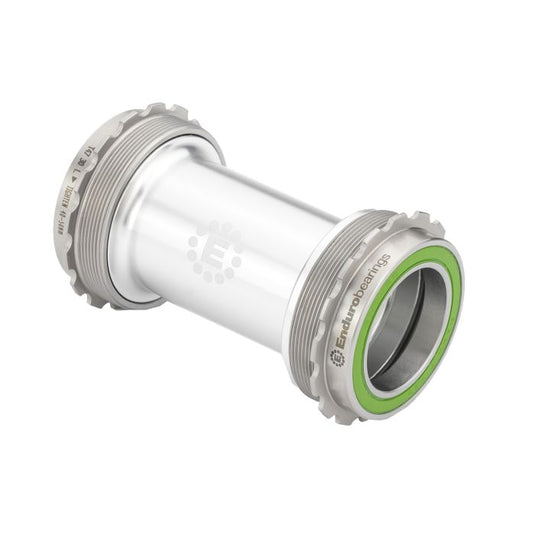 Enduro bearings t47 bottom bracket to 30mm - maxhit integrated - 440c - silver