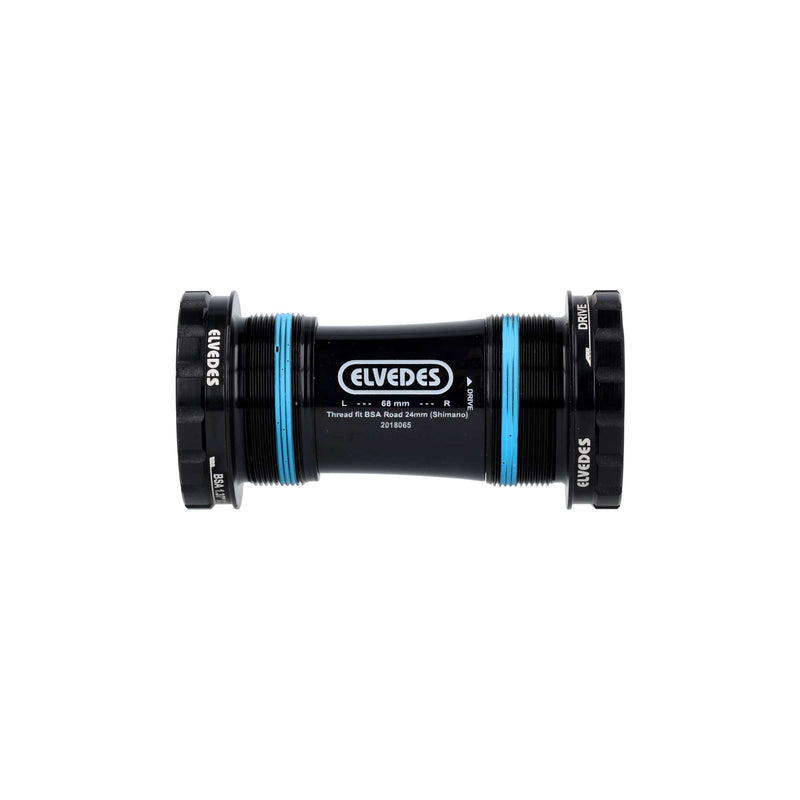 Load image into Gallery viewer, Trapas Elvedes Hollowtech Shimano Race 24Mm Zwart
