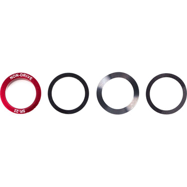 Reduceerset Elvedes - trapas verloop van 24 mm naar 22 mm GXP (4 delig)