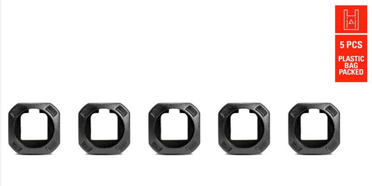 Eurofender bevestigingsplaat tempo square (5st)