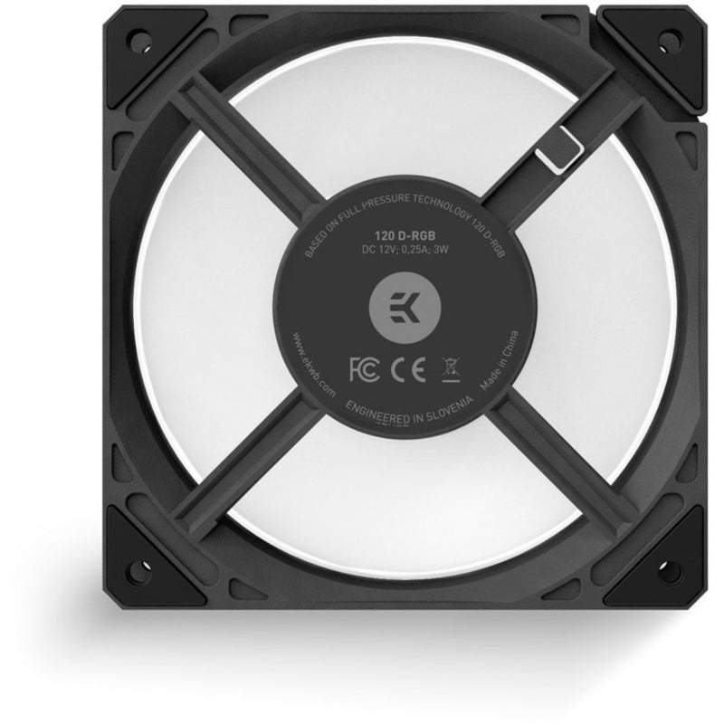 Load image into Gallery viewer, EKWB EK-Loop Fan FPT 120 D-RGB Black
