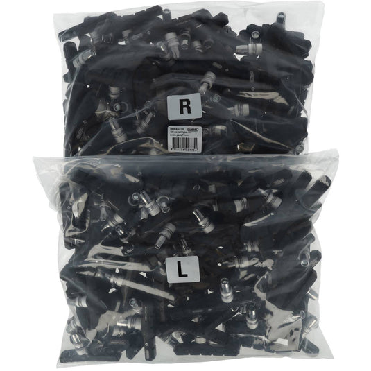 Elvedes velgremblokken v-brake 72mm zwart (100pr)