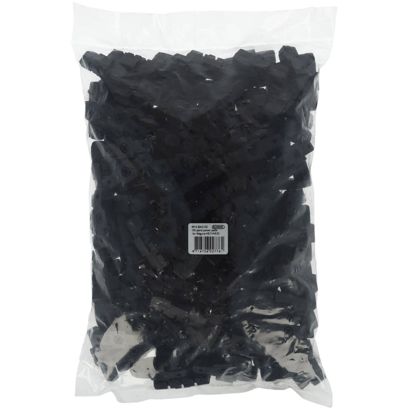 Load image into Gallery viewer, Elvedes velgremblokken power zwart (100pr)
