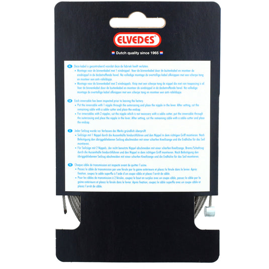 Elvedes rem binnenkabel ton 4 meter 49 draads 6427rvs-49-4m