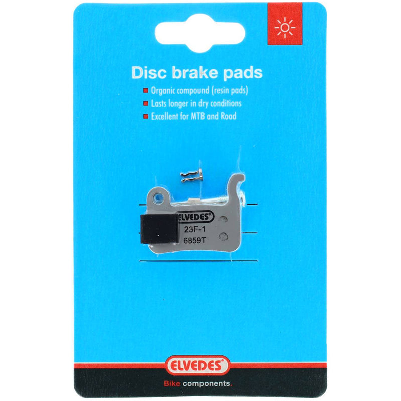 Load image into Gallery viewer, Elvedes schijfremblokken shimano trp | 6859t | grijs
