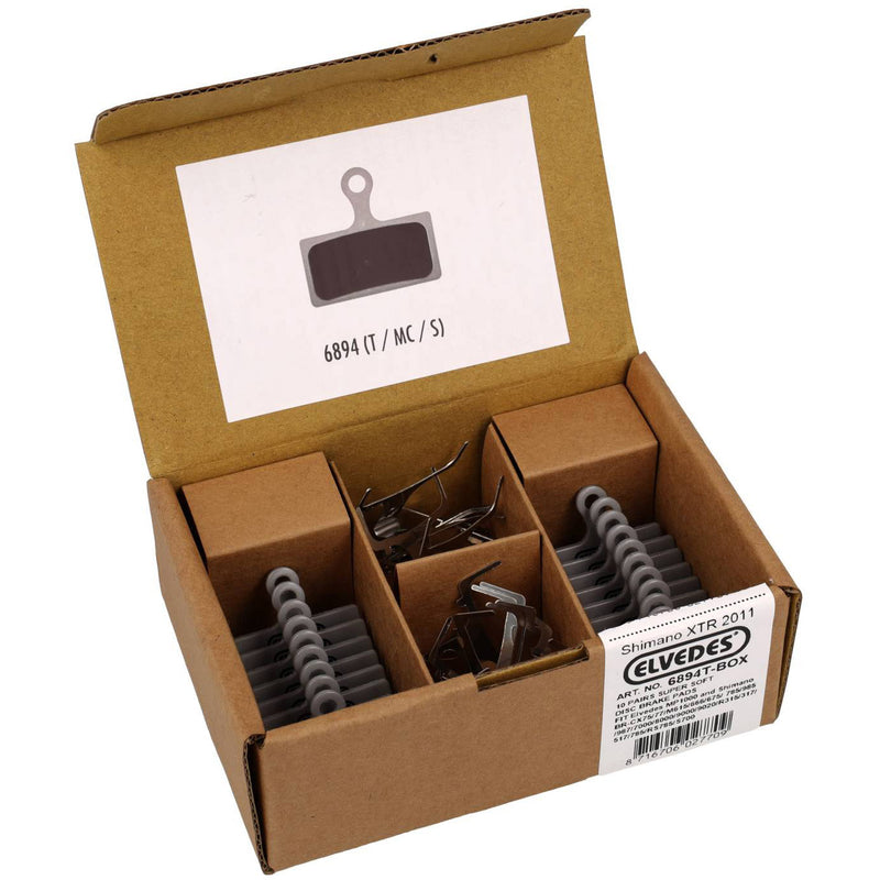 Load image into Gallery viewer, Elvedes cable systems bv elvedes schijfremblokken 6894t (10pr)
