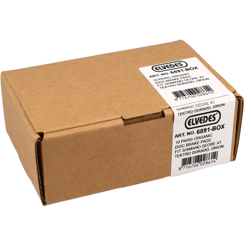 Load image into Gallery viewer, Elvedes rem ond. remblokset schijfrem 6891 shimano br-m810, shimano deore xt, tektro dorado, orion ds a 10 stel
