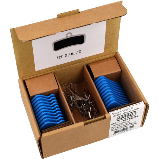 Elvedes rem ond. remblokset schijfrem 6891 shimano br-m810, shimano deore xt, tektro dorado, orion ds a 10 stel