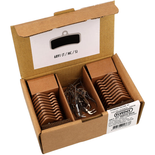 Elvedes schijfremblokken 6891s hard (10pr)