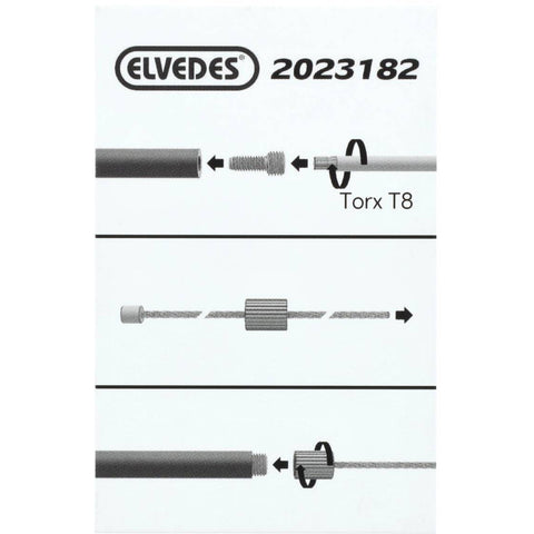 Elvedes verbindingsset binnennaar buitenkabel