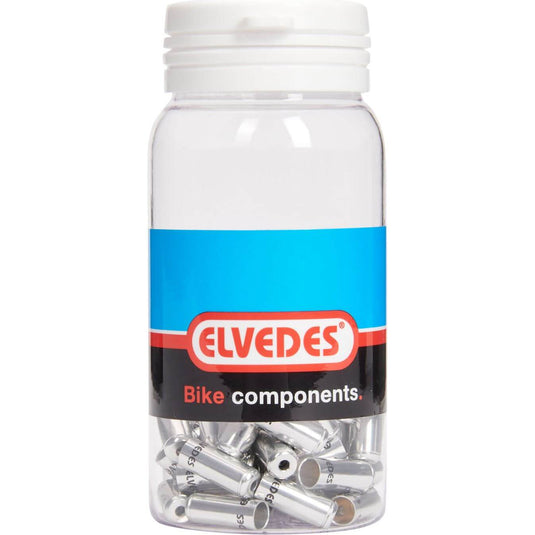 Elvedes kabelhoedje 5mm sealed alu zilver (50st)