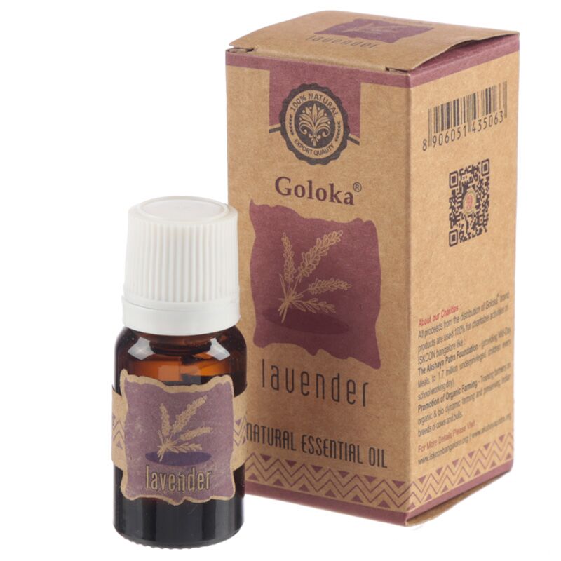 Load image into Gallery viewer, Goloka lavendel natuurlijke etherische olie 10ml
