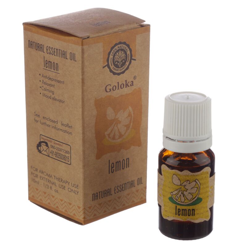 Load image into Gallery viewer, Goloka citroen natuurlijke etherische olie 10ml
