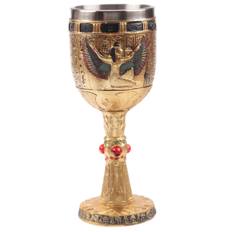 Load image into Gallery viewer, Decoratieve egyptische isis kelk
