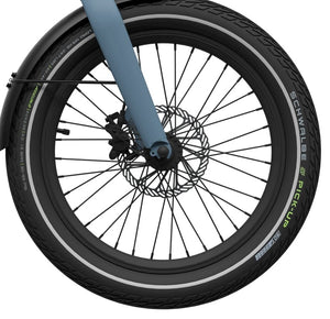 Eovolt voorwiel 16 inch zonder schijf zwart