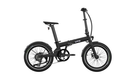 Uto elektrische vouwfiets og20 v0 zwart