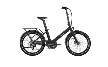 Uto elektrische compactfiets og24 v1 zwart