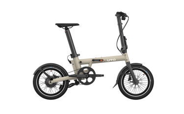 Uto elektrische vouwfiets pro16 v0 uart taupe