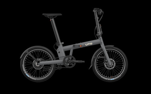 Uto elektrische vouwfiets pro20 v2 grijs